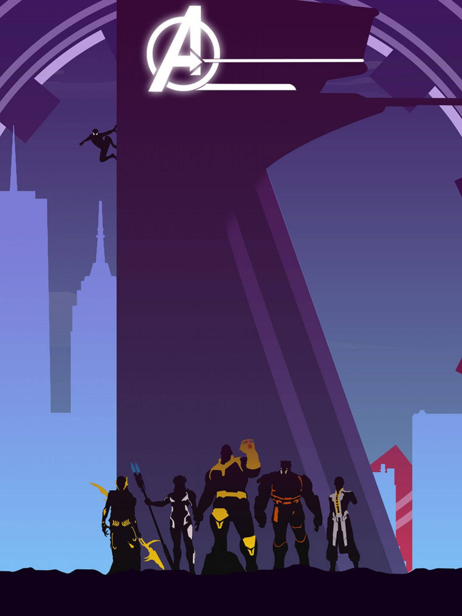 Avengers iPhone X, Avengers, Avengers logo, Full HD Phone Wallpaper