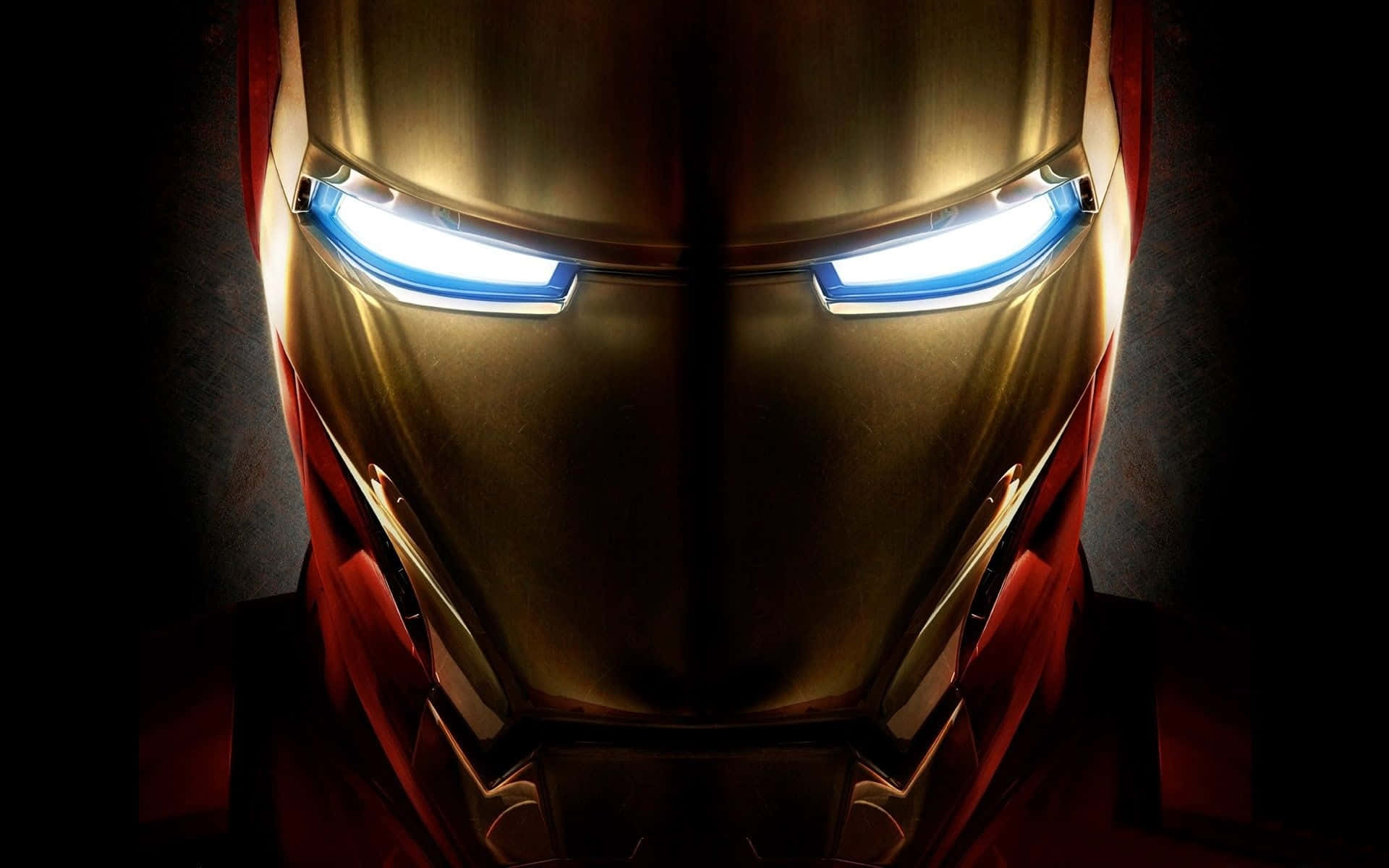 Avengers Iron Man, Iron Man Suit Helmet, glowing blue eyes, Full HD Desktop Wallpaper