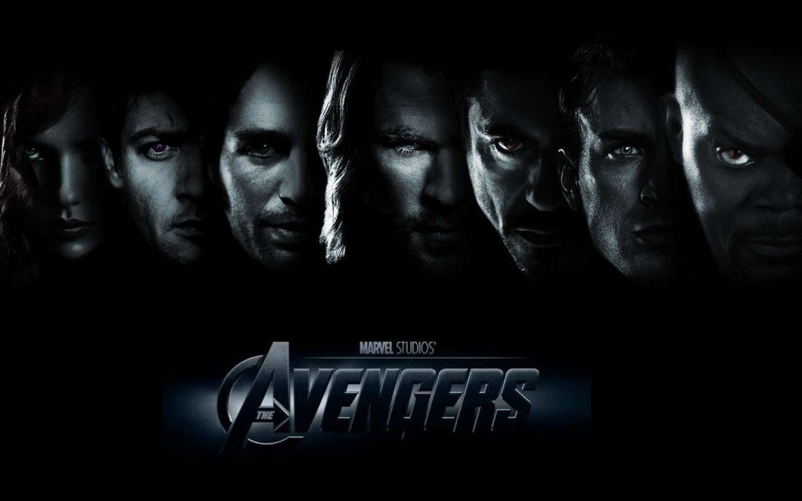 Avengers, black aesthetic, glowing eyes, HD Desktop Wallpaper