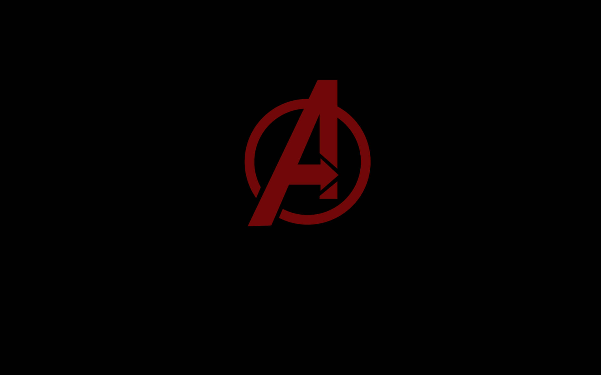 Avengers, red, black, Full HD Desktop Wallpaper