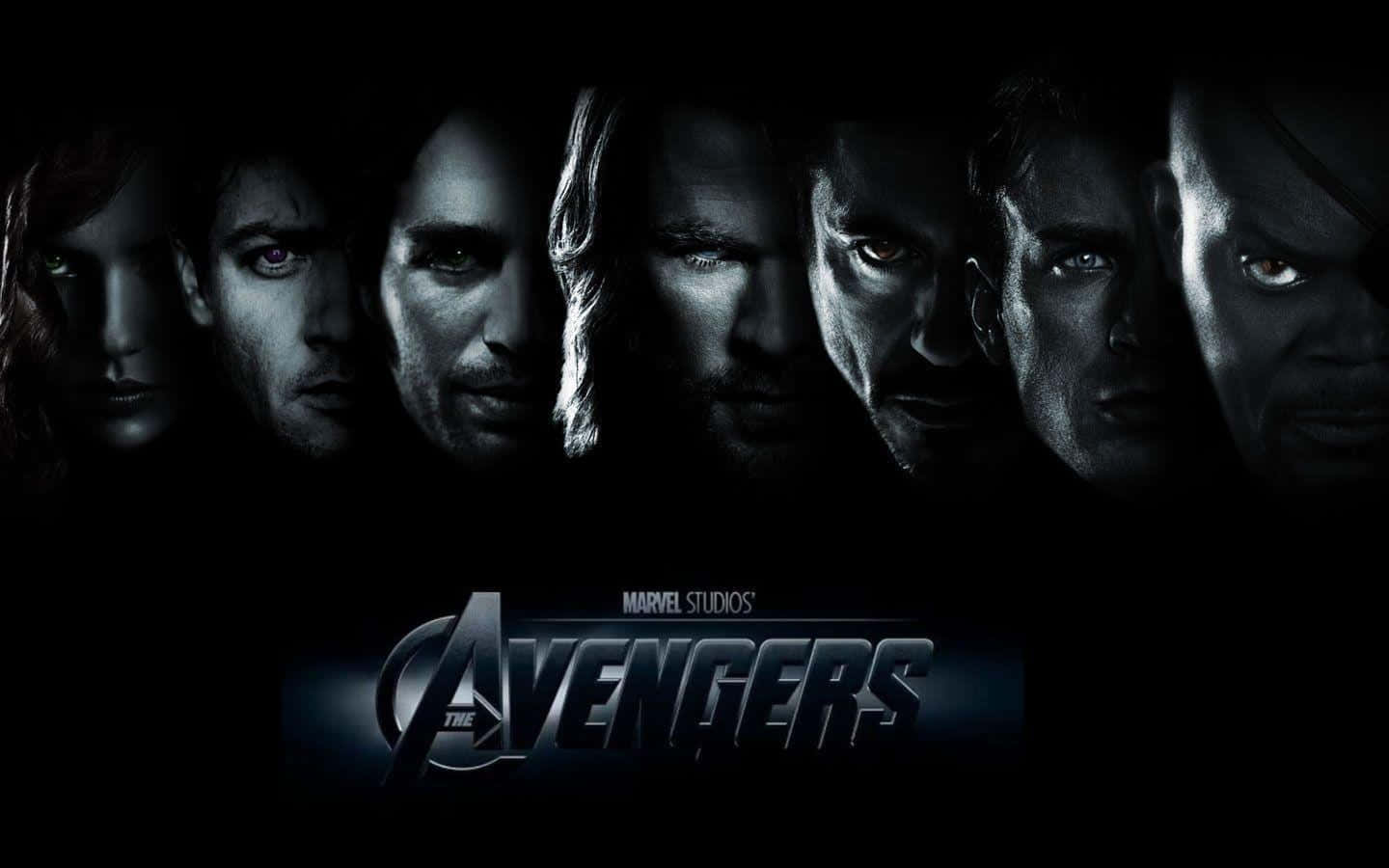 The Avengers, Black And White, glowing eyes, HD Desktop Wallpaper