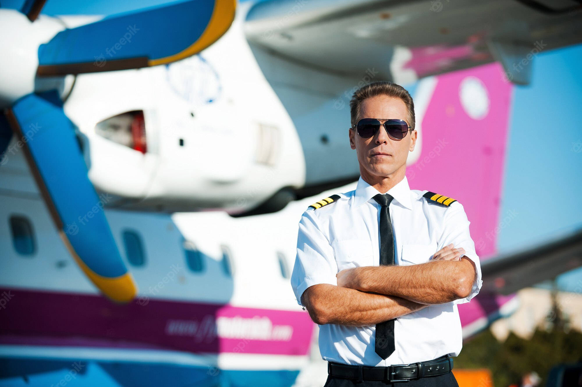 Aviator, airplane, seaplane, Full HD Desktop Wallpaper