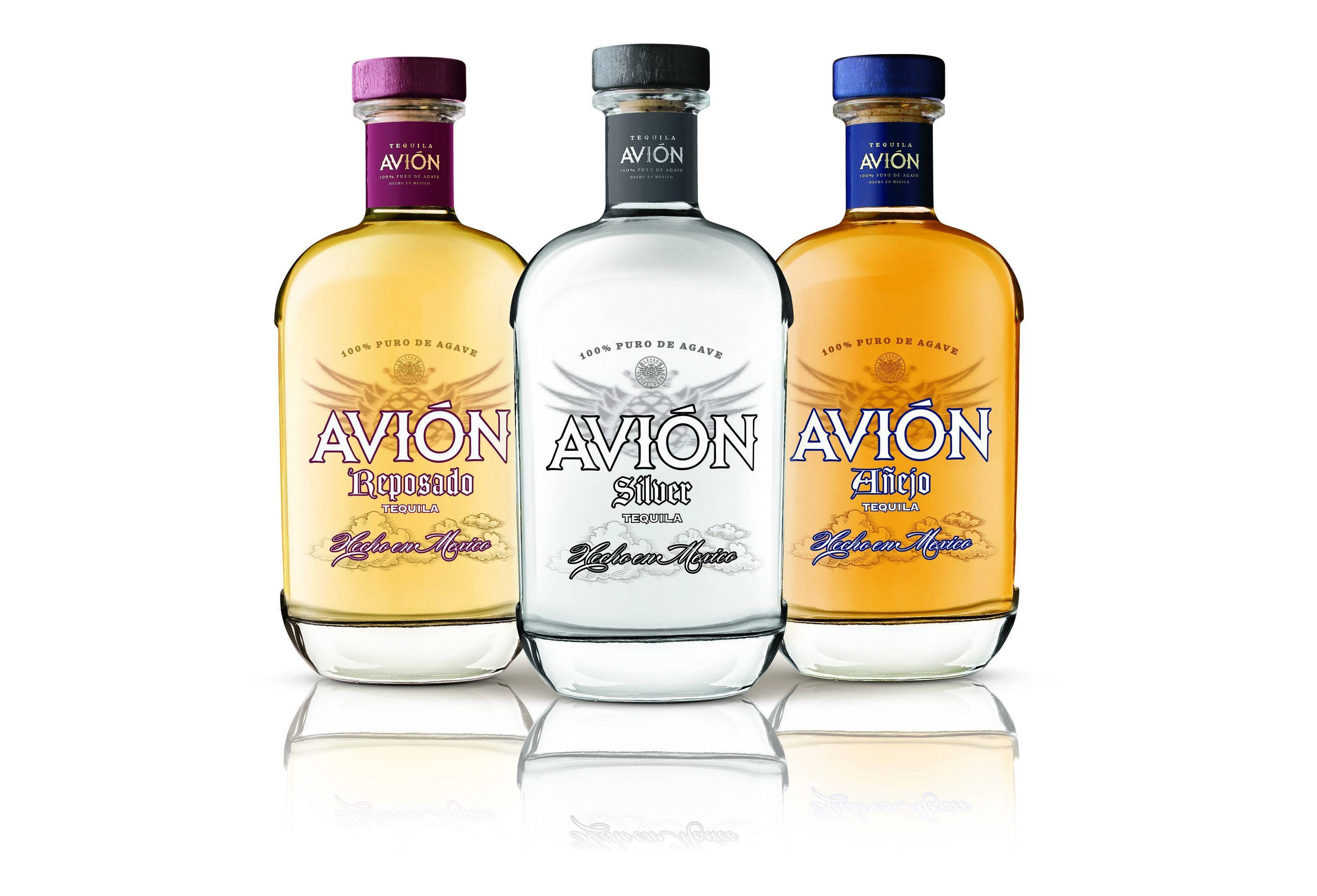 Avion Tequila, reposado, silver, 2K Desktop Wallpaper