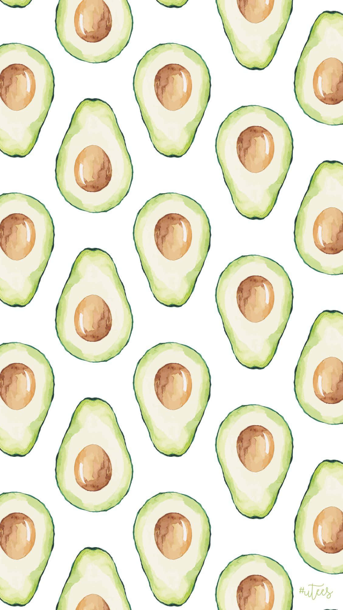 Avocado iPhone, sliced avocados, green skins, Full HD Phone Wallpaper