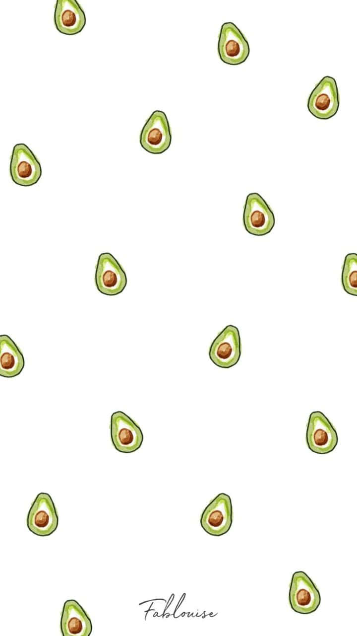 avocado iPhone, sliced avocados, brown pits, HD Phone Wallpaper