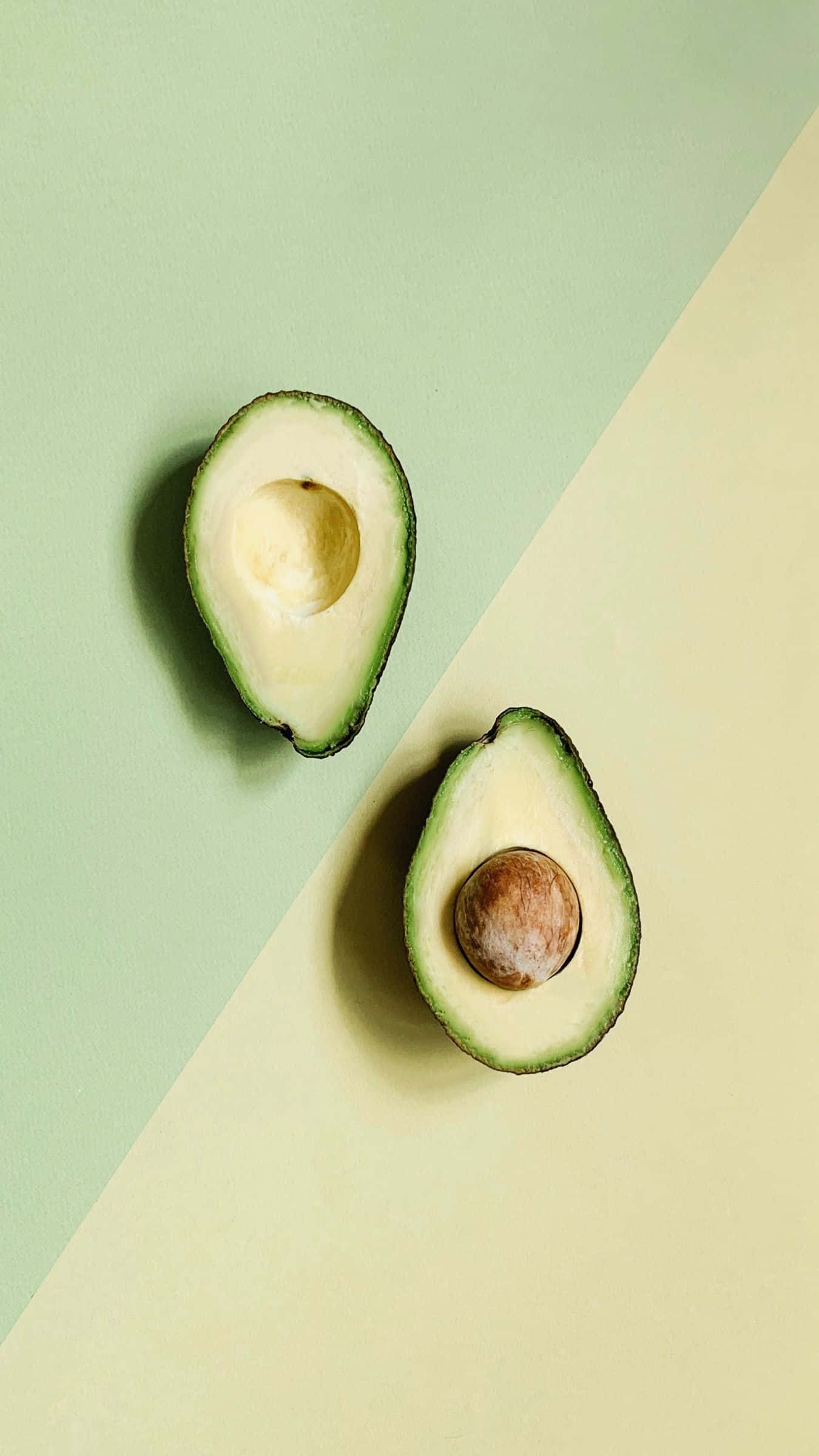 Avocado iPhone, avocado, pit, Full HD Phone Wallpaper