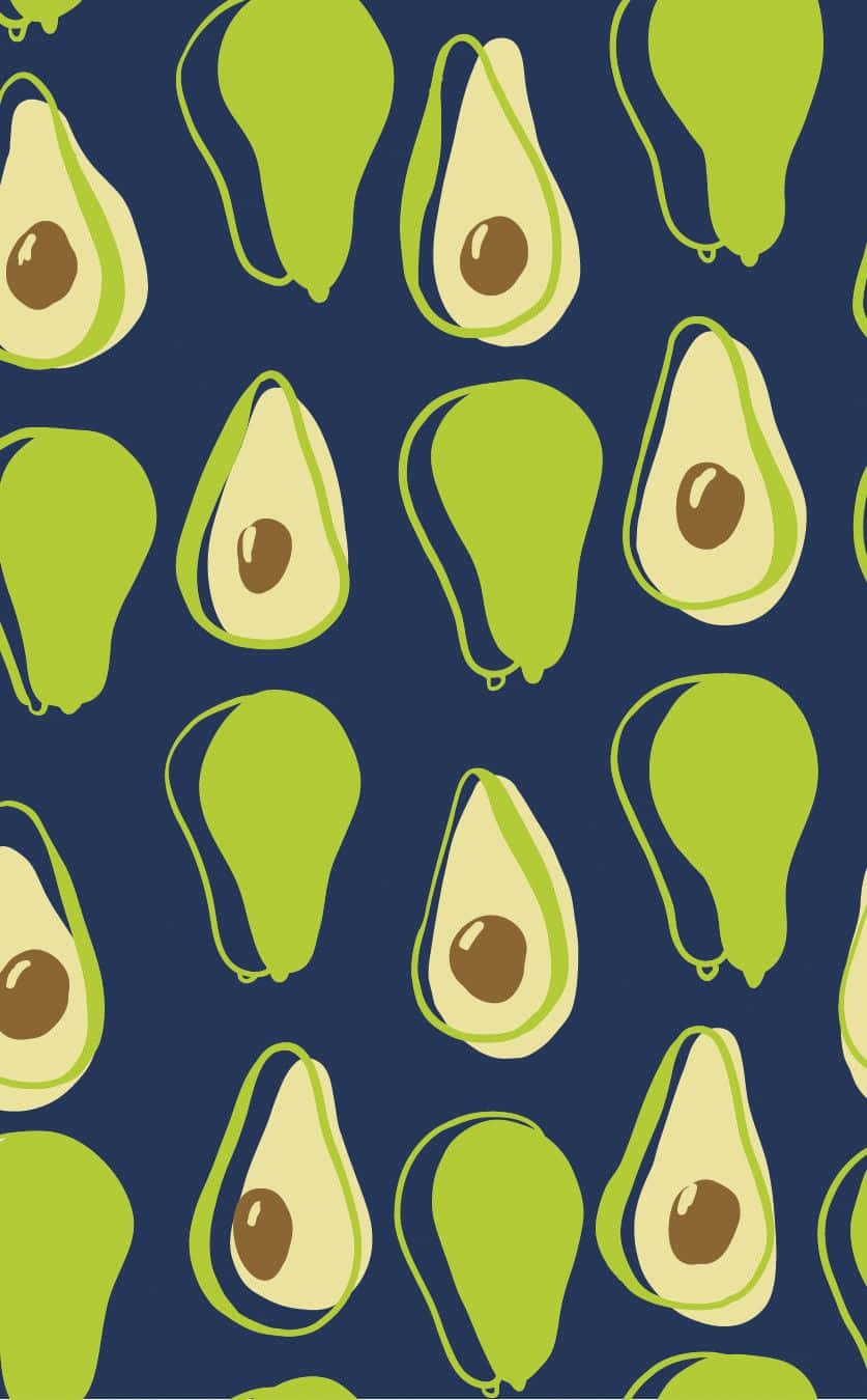 avocado, lime green, cream, HD Phone Wallpaper