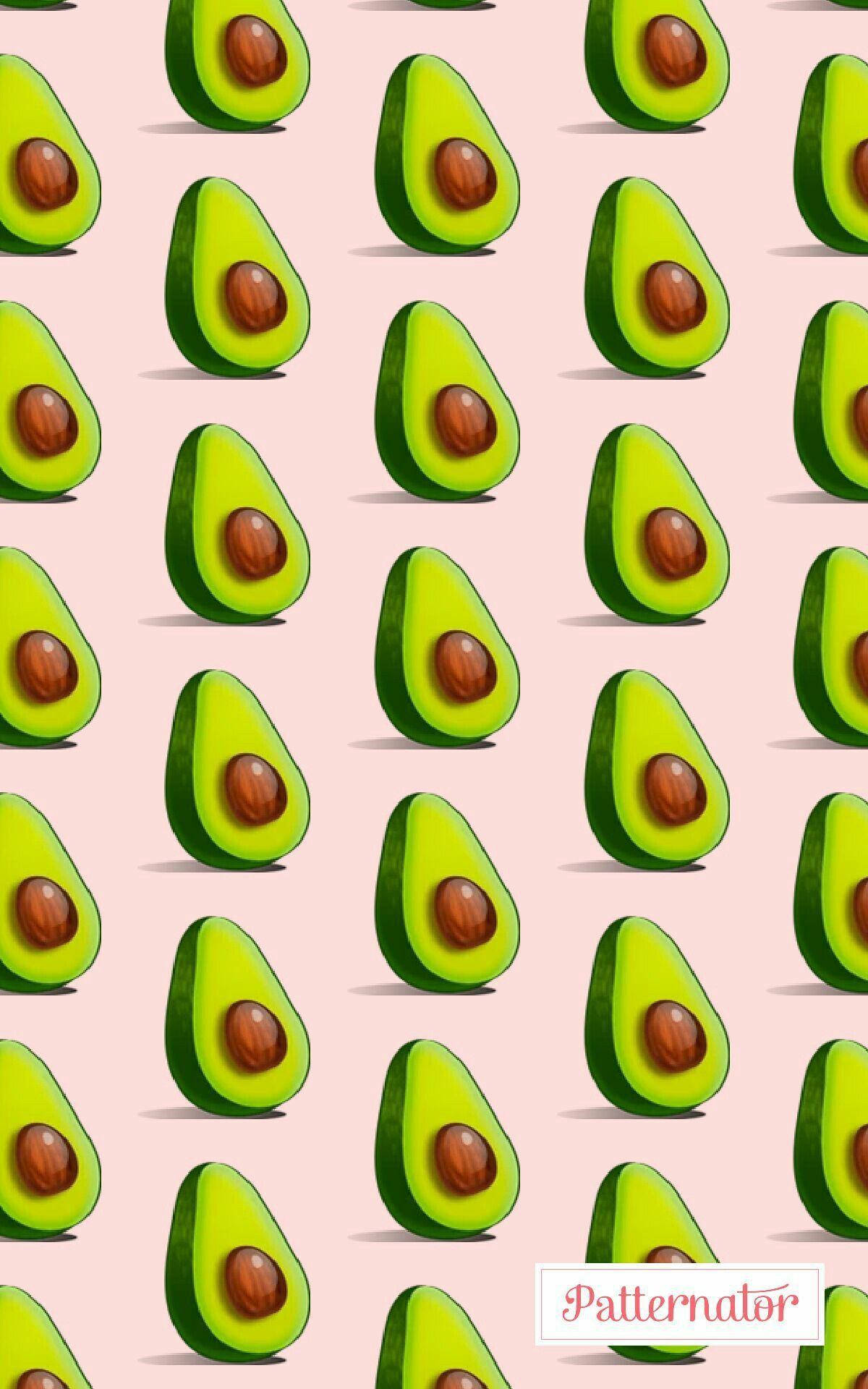 avocado, sliced avocados, brown pits, Full HD Phone Wallpaper