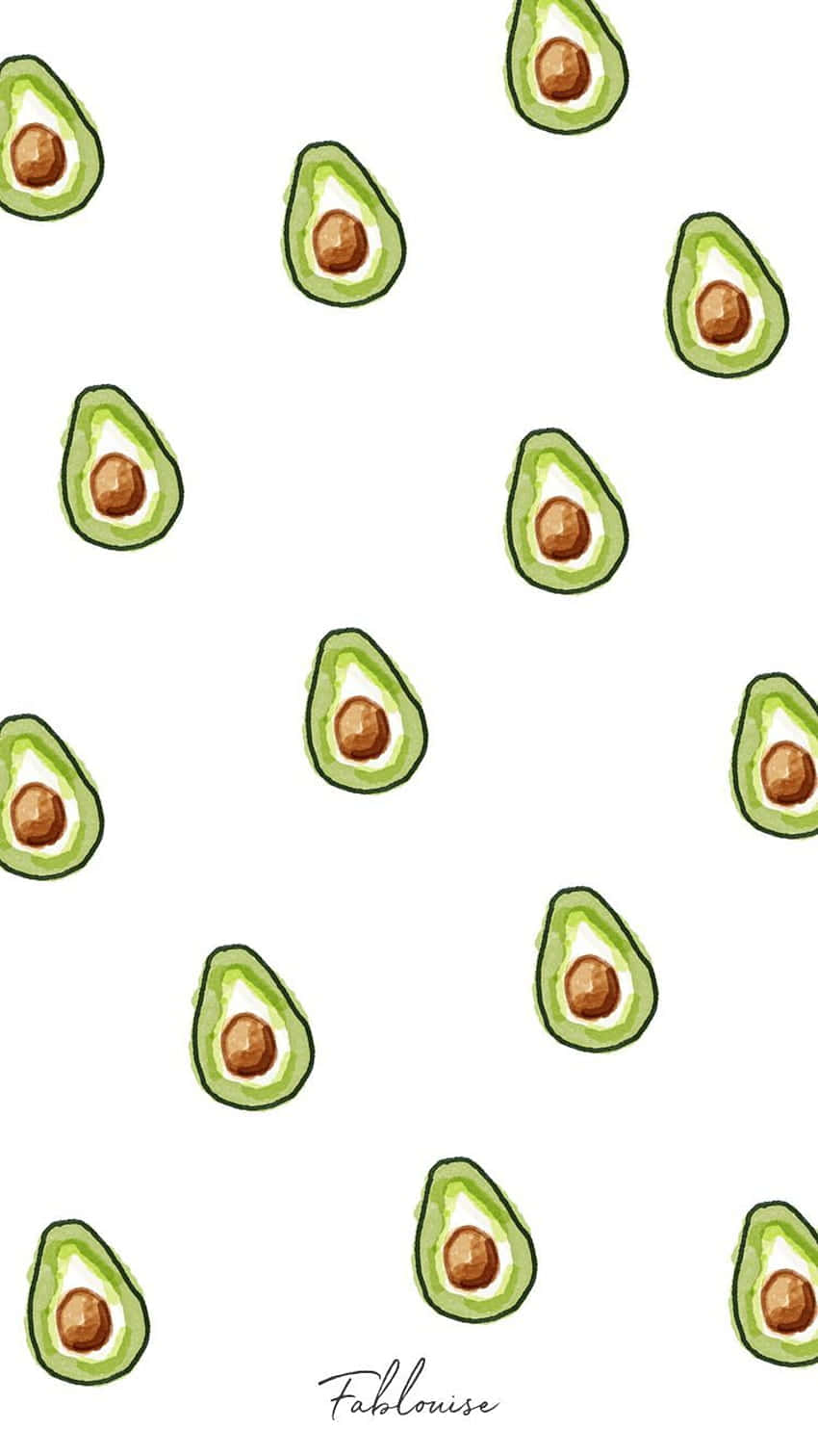 Avocado iPhone, diagonal patterns, sliced avocados, HD Phone Wallpaper