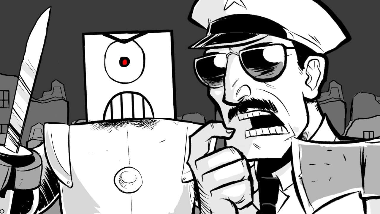 Axe Cop, team, mustache, HD Desktop Wallpaper