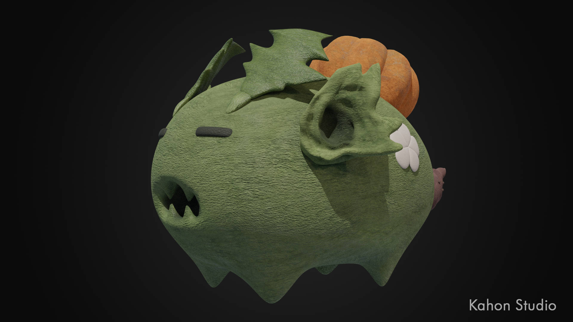 Axie Infinity, pumpkin, 3D, Full HD Desktop Wallpaper