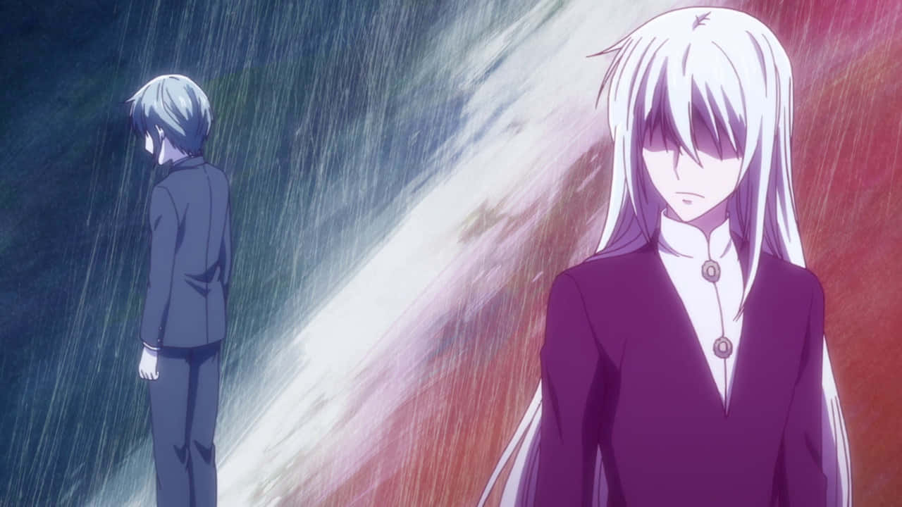 Ayame Sohma, rainy encounter, rainstorm, HD Desktop Wallpaper