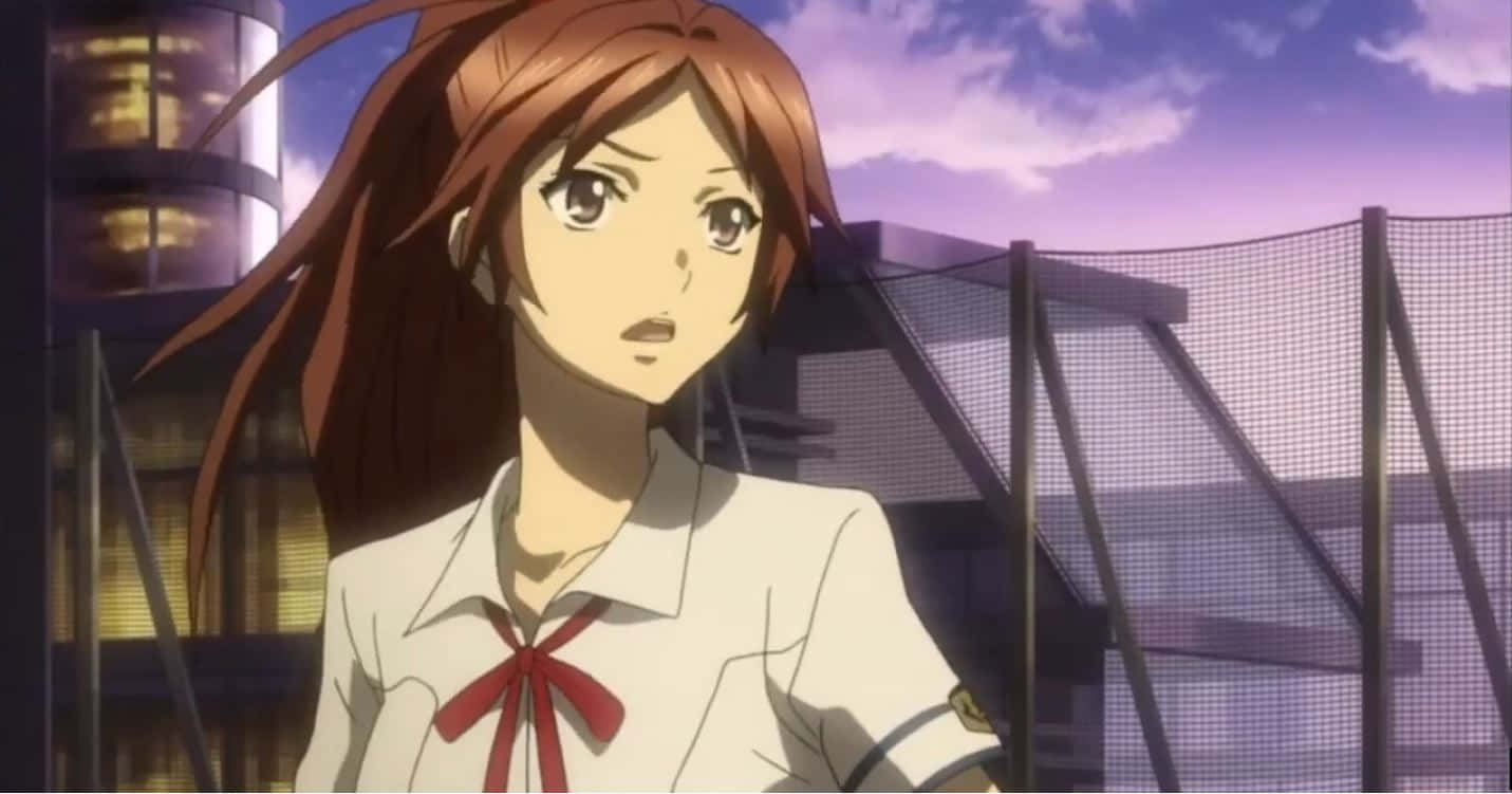 Ayase Shinomiya, full battle gear, twilight, HD Desktop Wallpaper