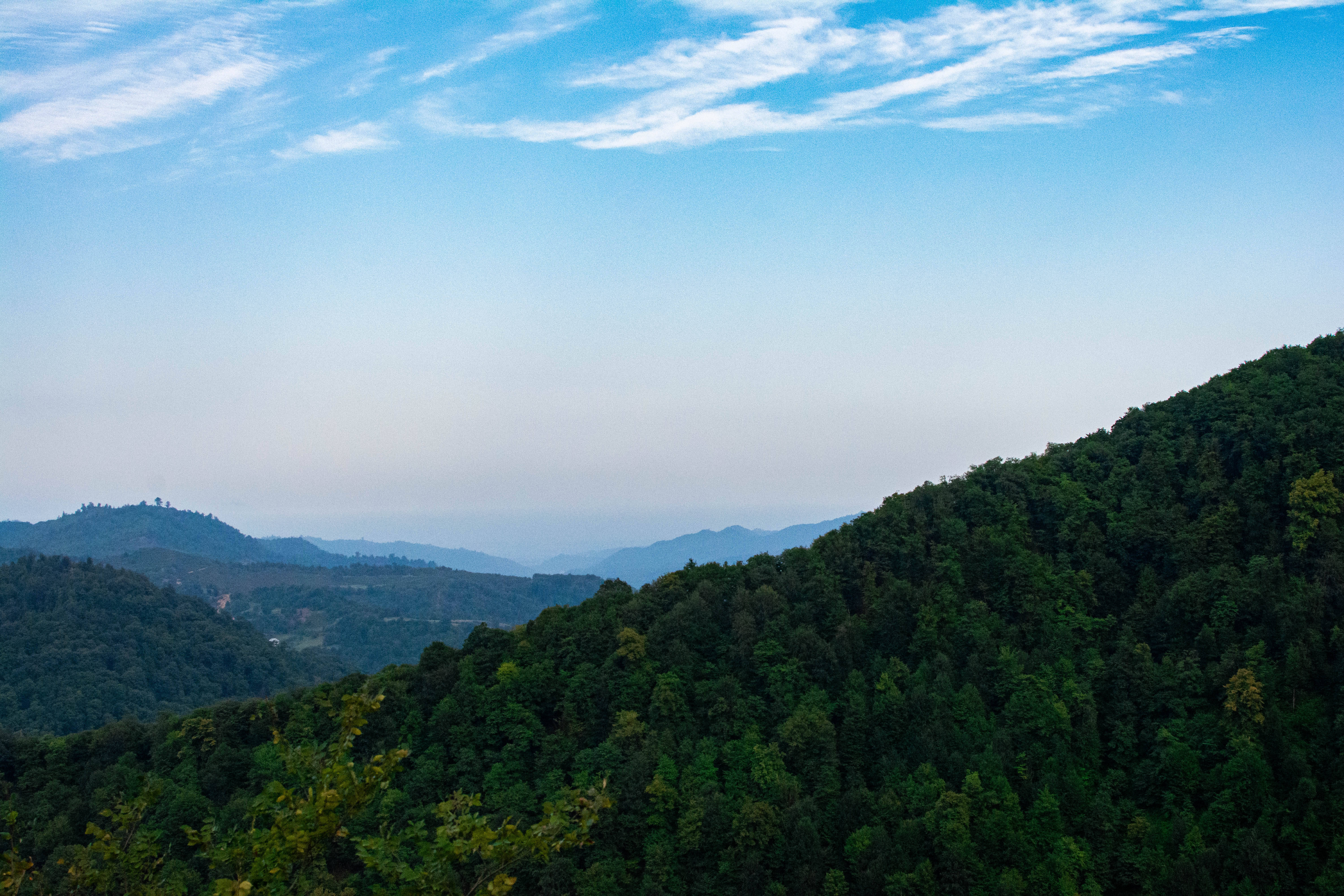 Azerbaijan, mountains, blue sky, 5K Desktop Wallpaper
