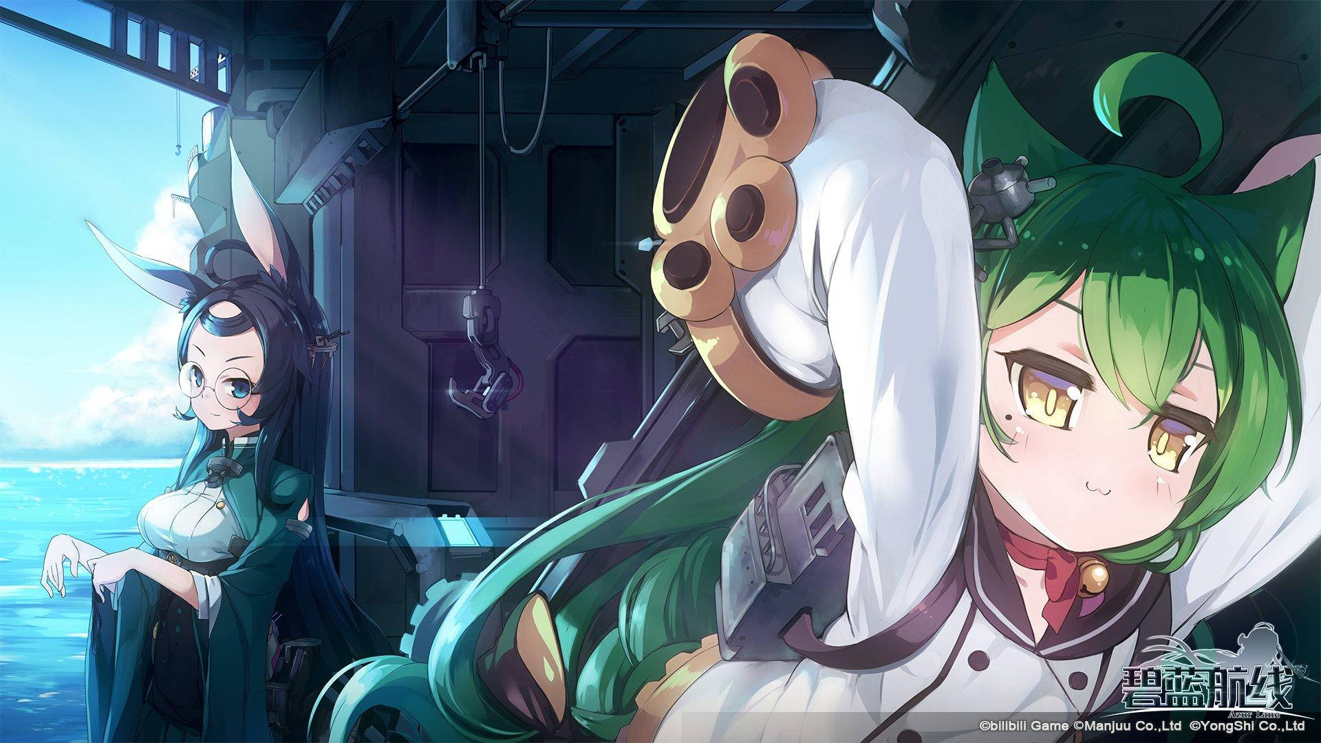 Azur Lane Akashi, battleship, anime girls, Full HD Desktop Wallpaper