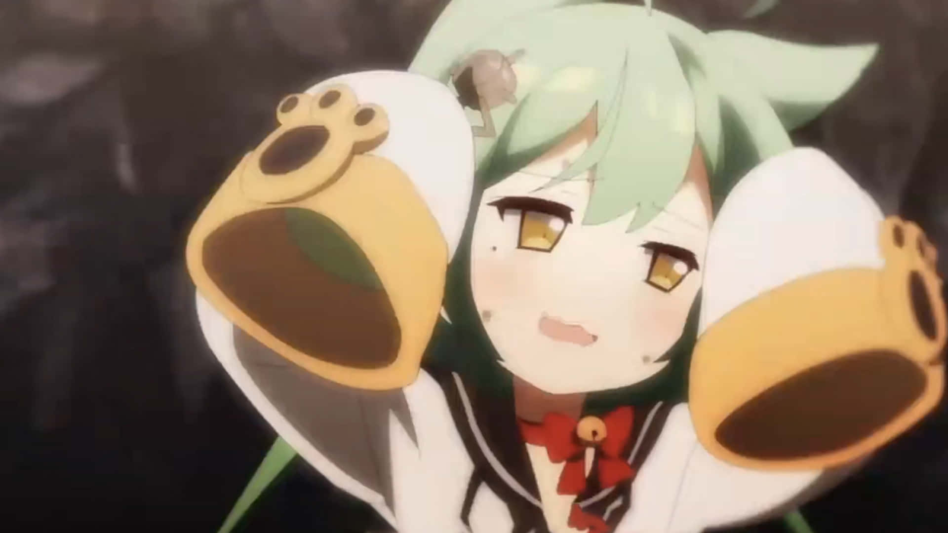 Akashi, Azur Lane, green hair, Full HD Desktop Wallpaper
