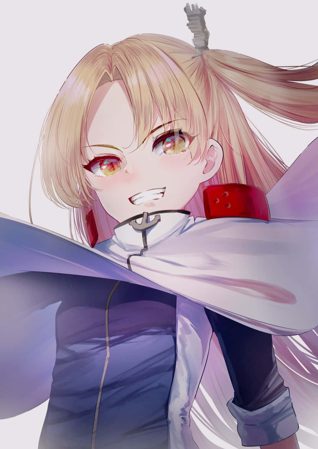 Azur Lane, Cleveland, smiling, HD Phone Wallpaper