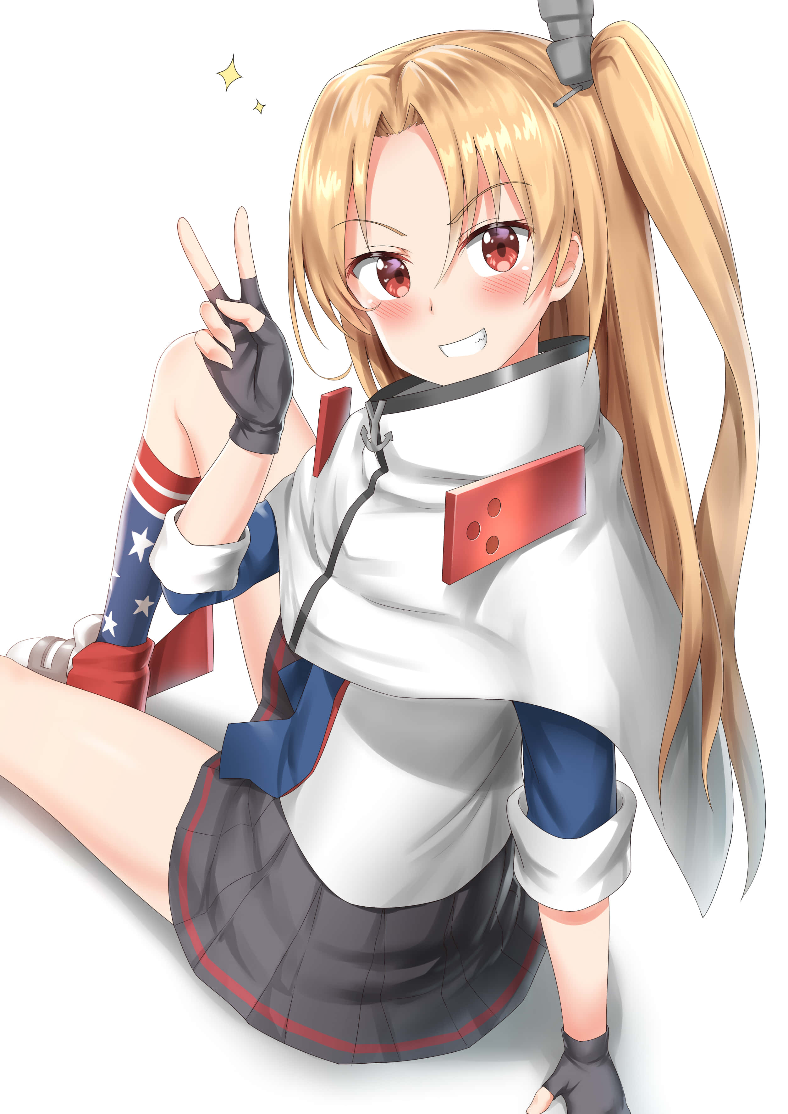 Azur Lane, Cleveland, anime girl, 2K Phone Wallpaper