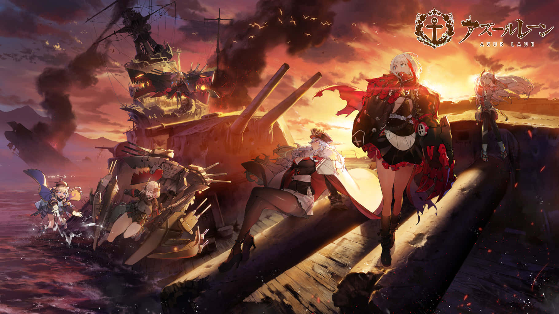 Azur Lane, Prinz Eugen, sailor uniforms, HD Desktop Wallpaper