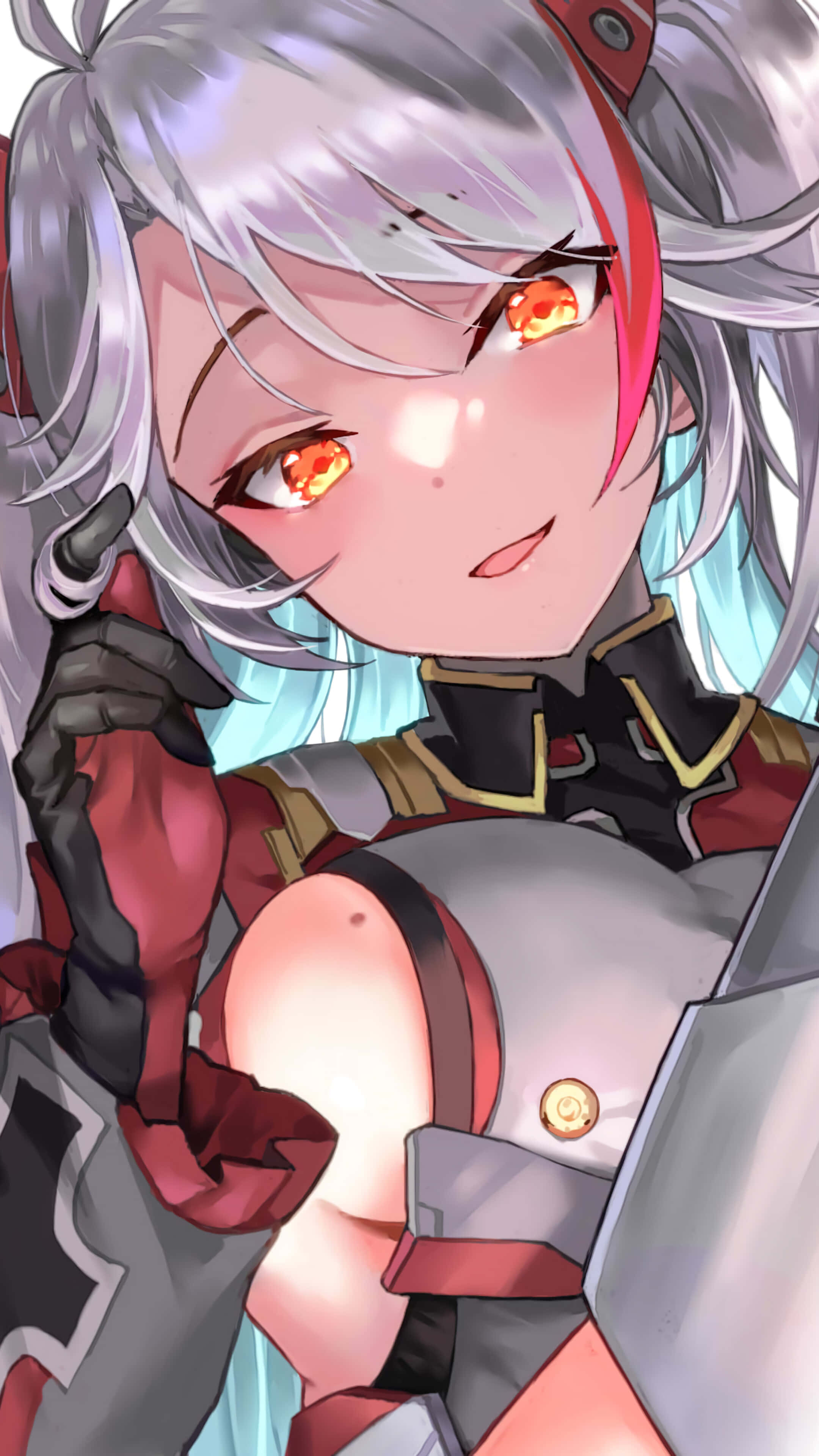 Prinz Eugen, Azur Lane, anime girl, 4K Phone Wallpaper