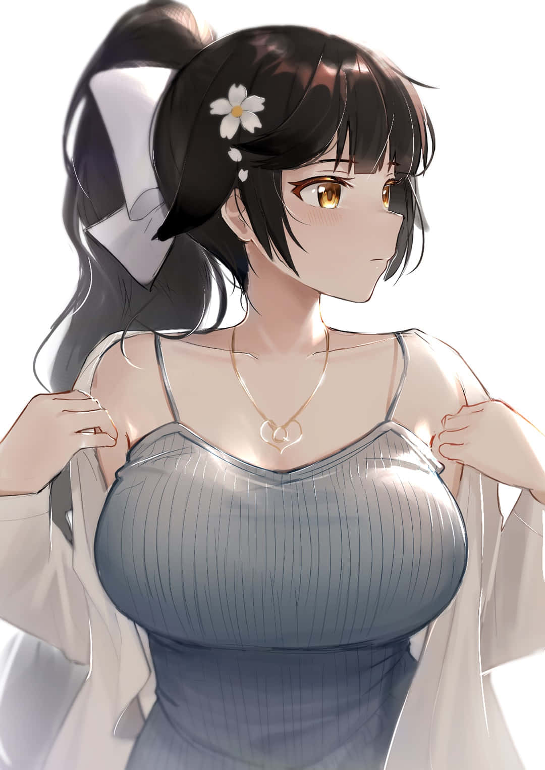 Azur Lane, Takao, black hair, HD Phone Wallpaper