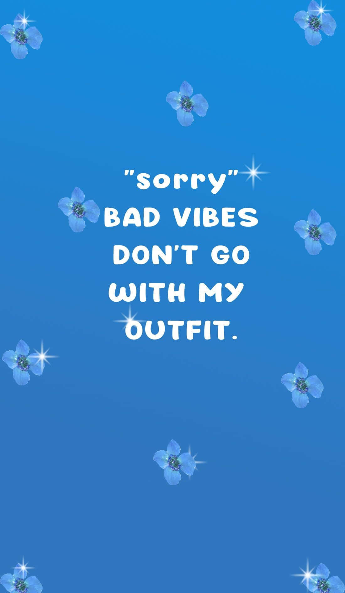 Azure Blue, 1100 x 1889, white text, HD Phone Wallpaper