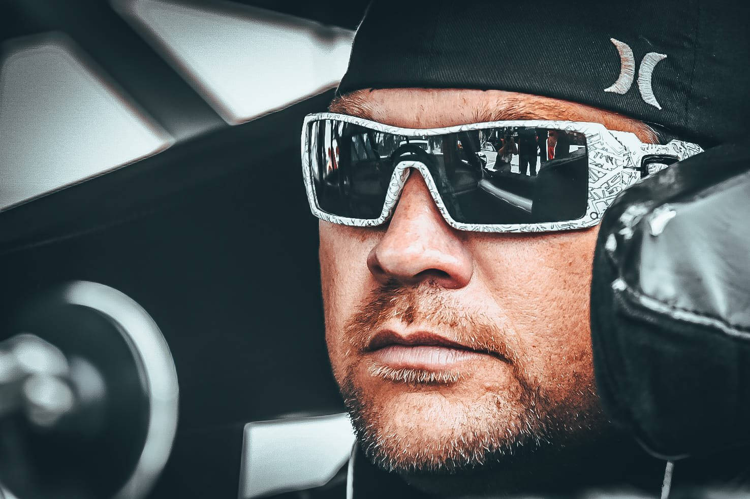 B.J. McLeod, black cap, patterned sunglasses, HD Desktop Wallpaper