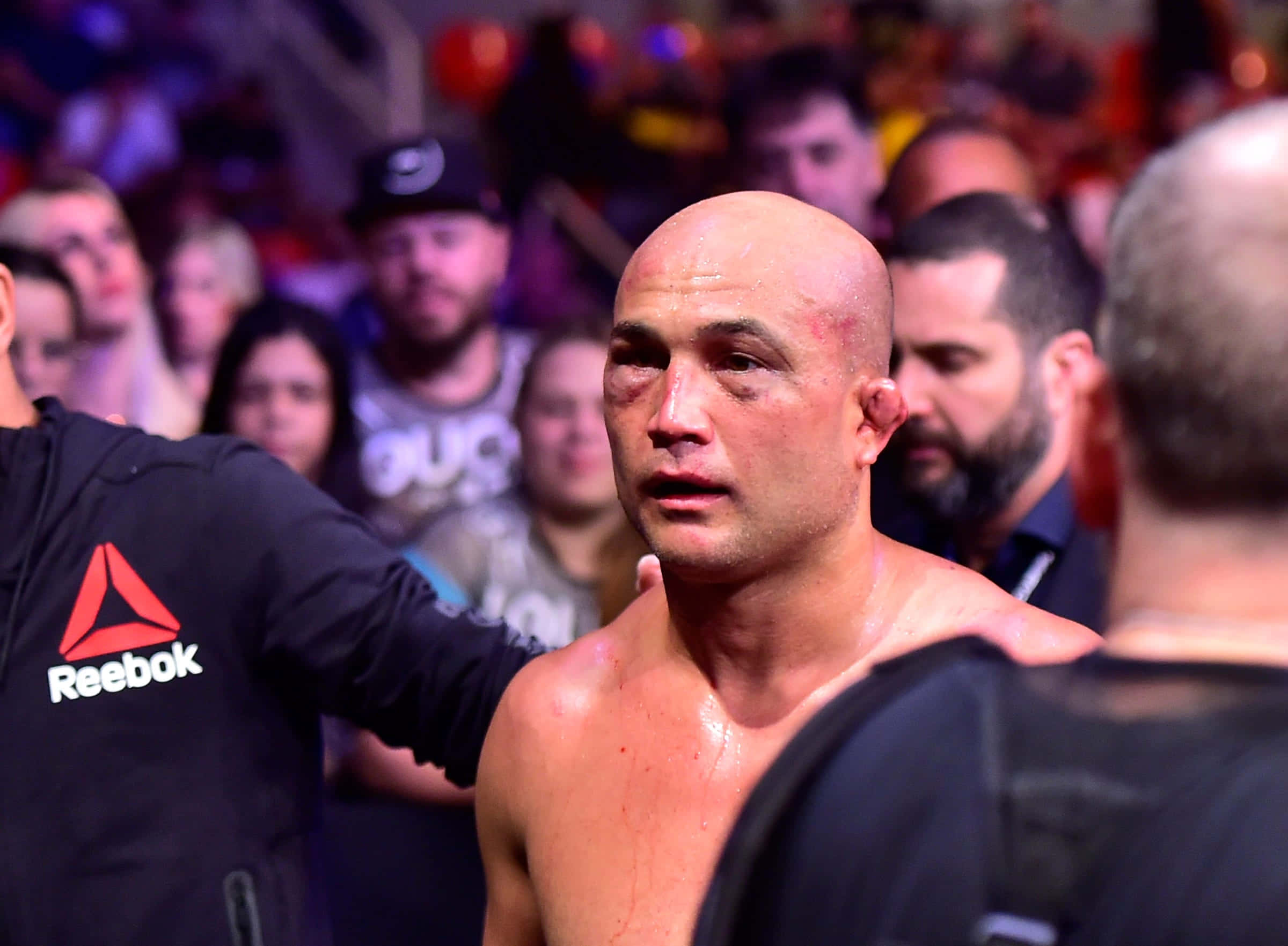 B.J. Penn, sweaty, bald fighter, Full HD Desktop Wallpaper