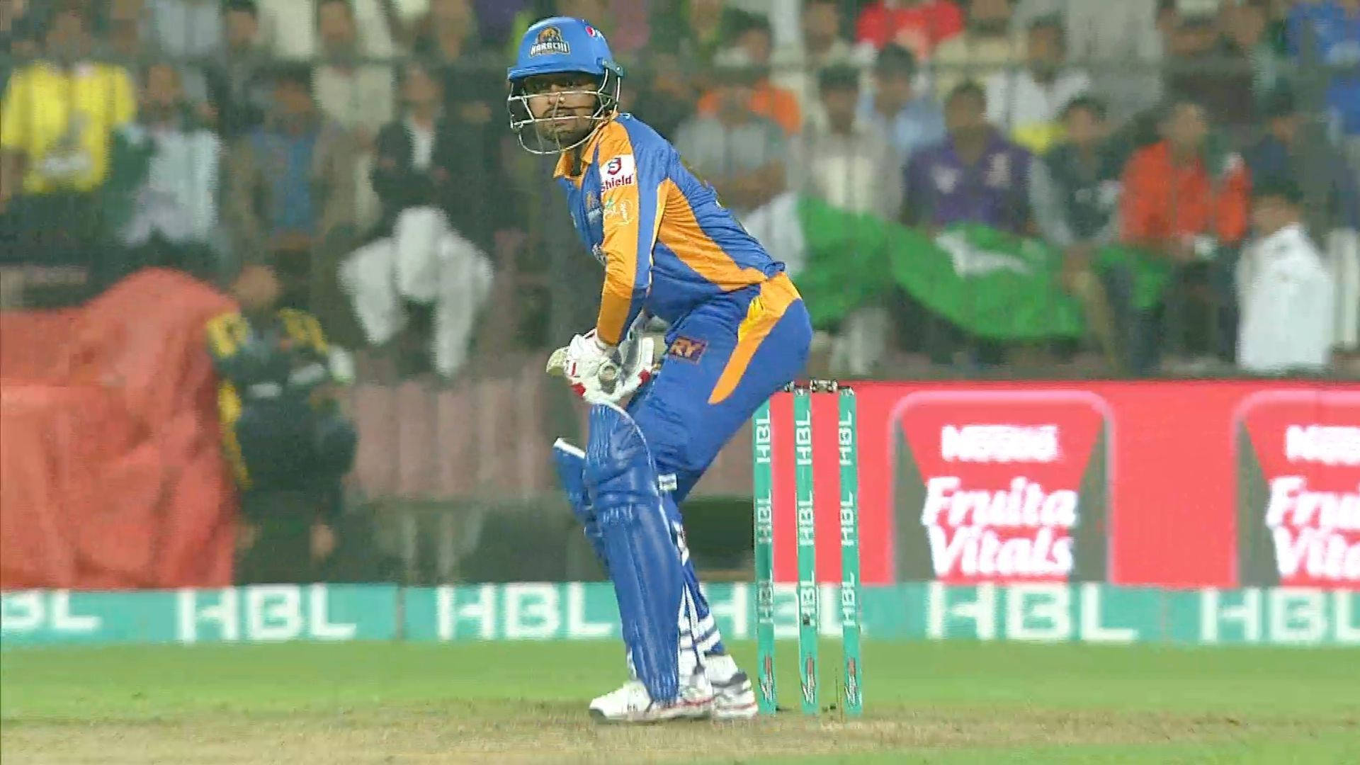 Babar Azam, cricketer, blue and orange gear, Full HD Desktop Wallpaper