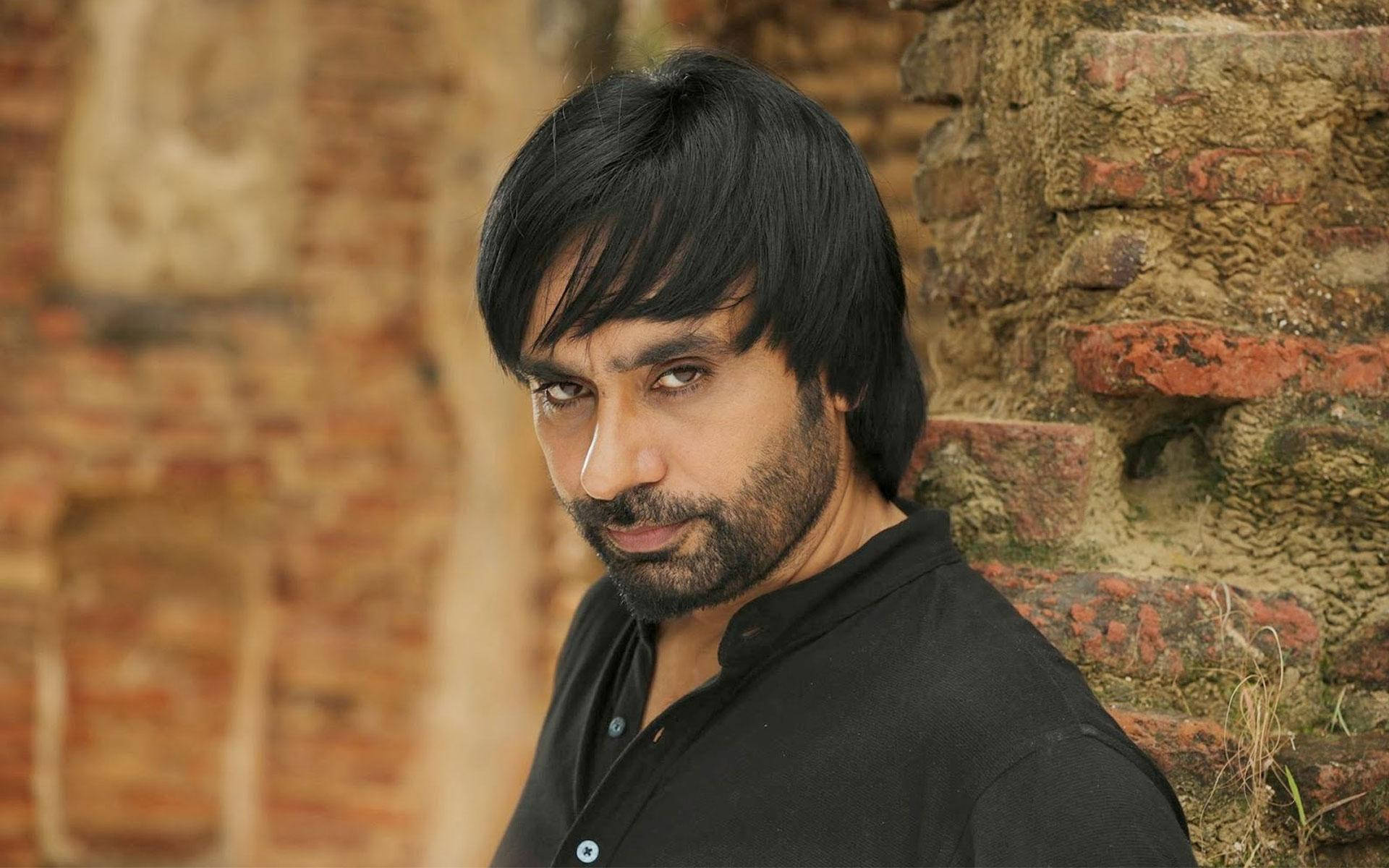 Babbu Maan, black, dark hair, Full HD Desktop Wallpaper