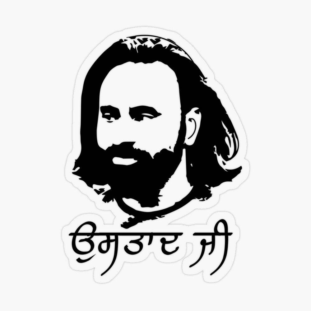 Babbu Maan, bearded man, long hair, SD Desktop Wallpaper