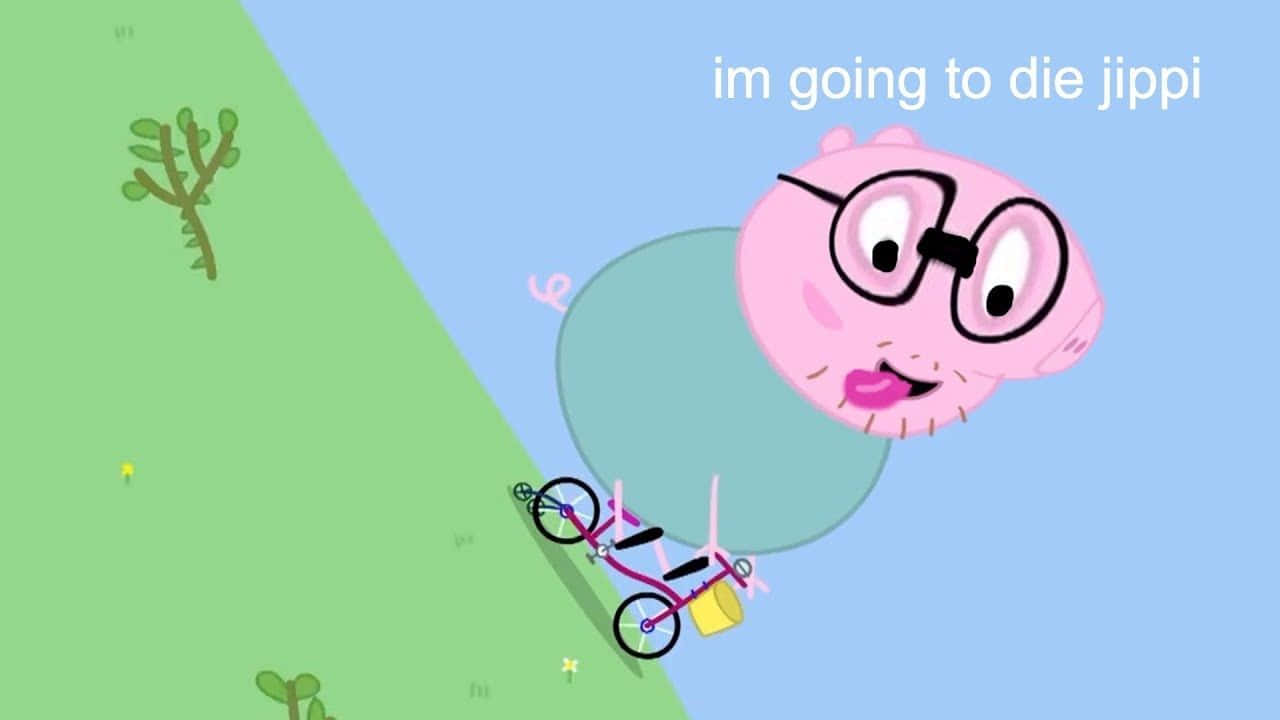 Baby Alexander, pink cartoon character, glasses, HD Desktop Wallpaper