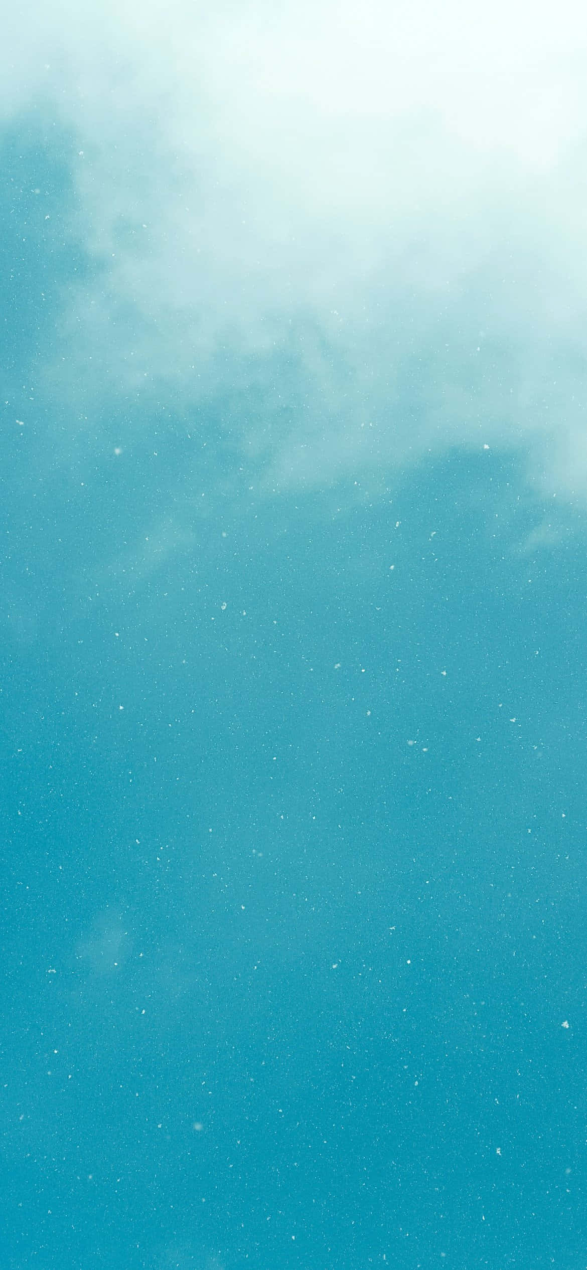 Baby Blue Light Blue Aesthetic, turquoise blue sky, soft white clouds, Full HD Phone Wallpaper