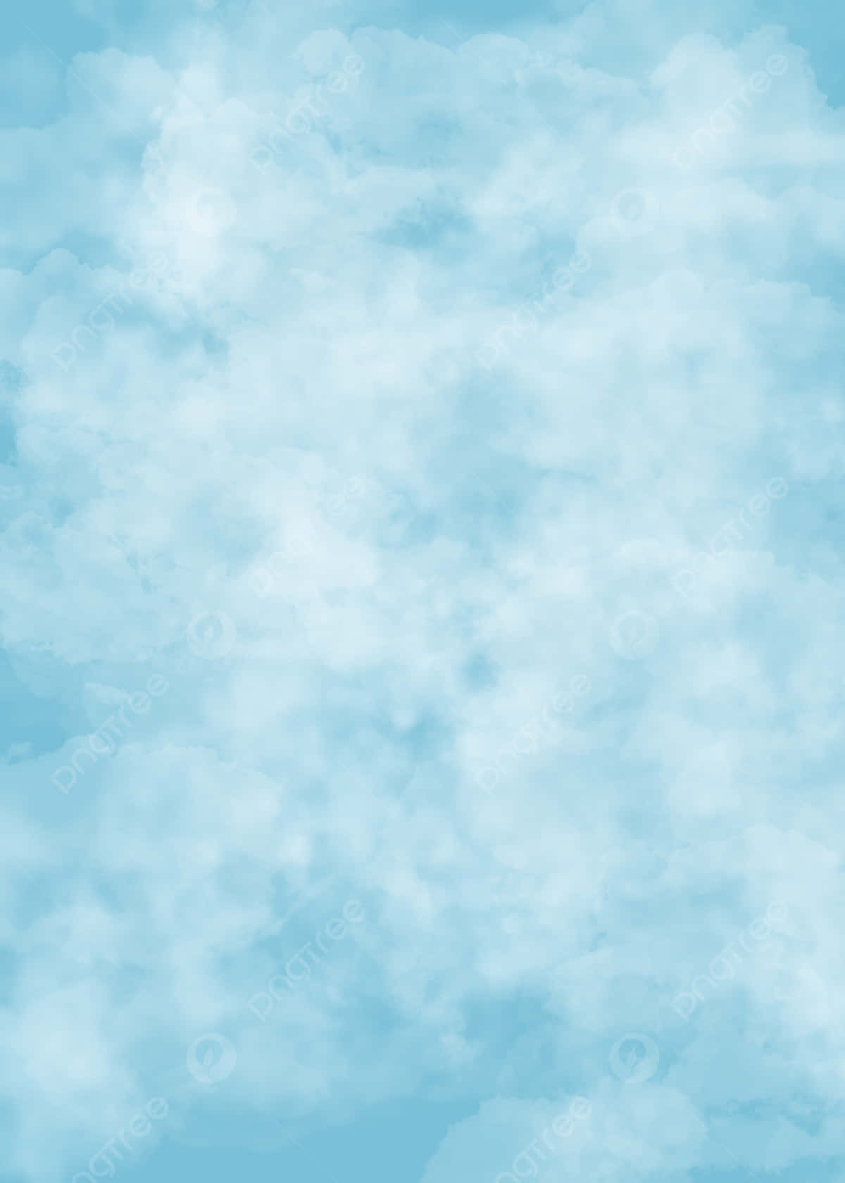 Baby Blue Light Blue Aesthetic, misty cloud, light blue sky, HD Phone Wallpaper