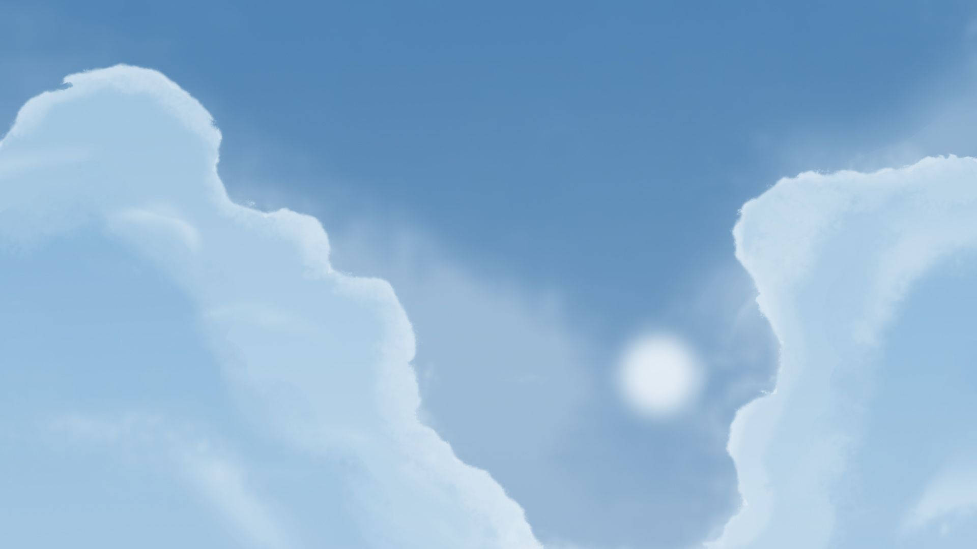 Baby Blue, sky, daylight, Full HD Desktop Wallpaper