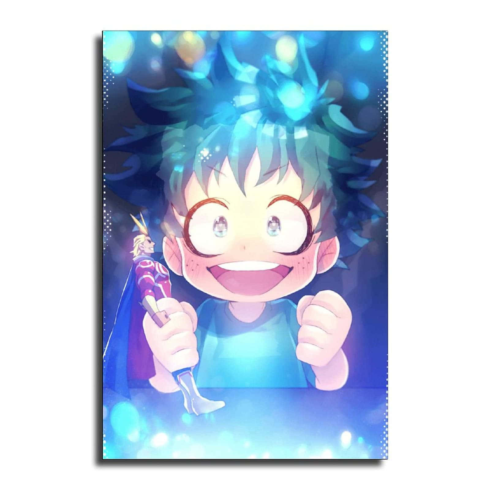 Baby Deku, spiky green hair, glasses, HD Desktop Wallpaper