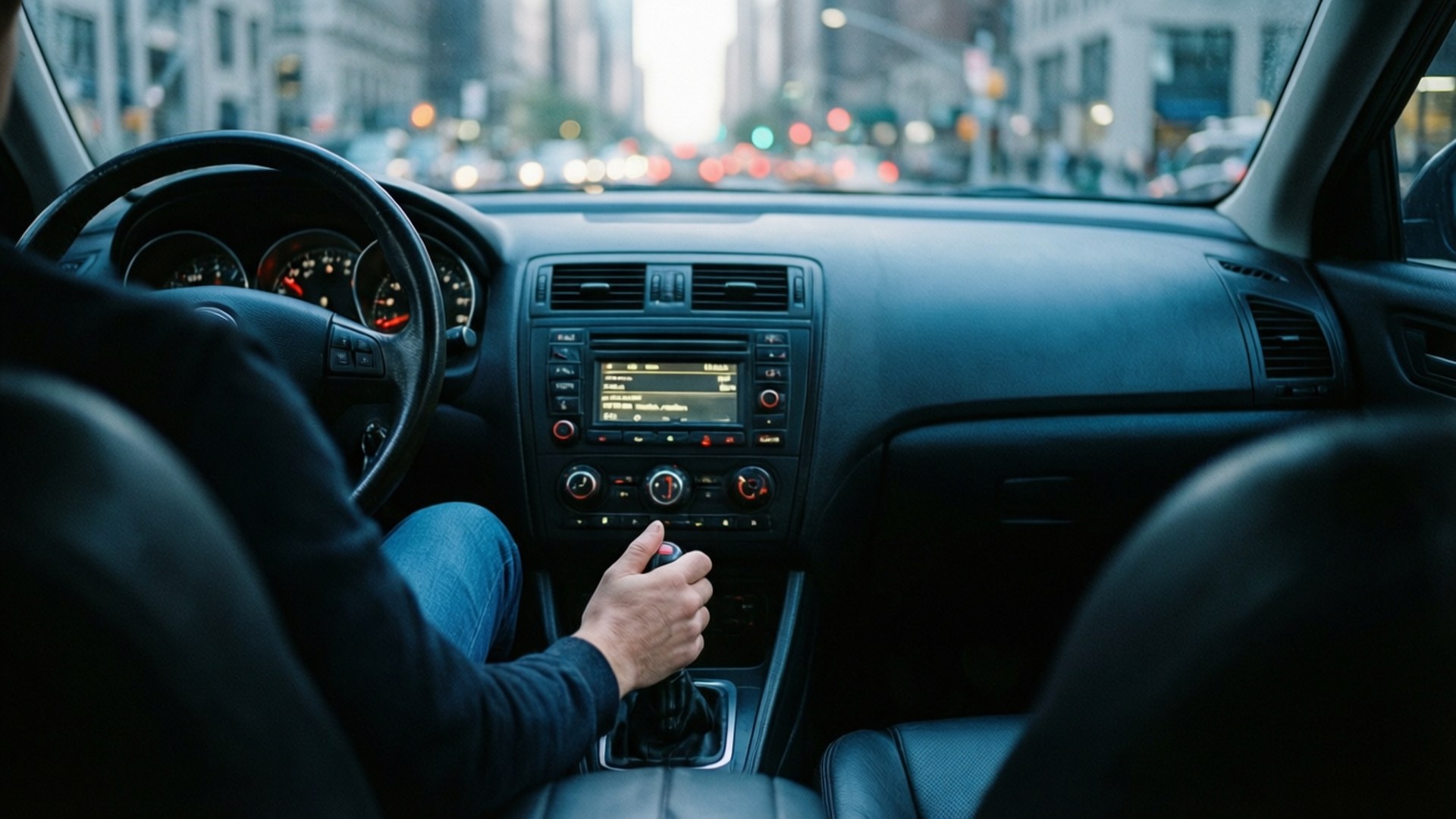 Baby Driver, gear shift, moving car, Full HD Desktop Wallpaper