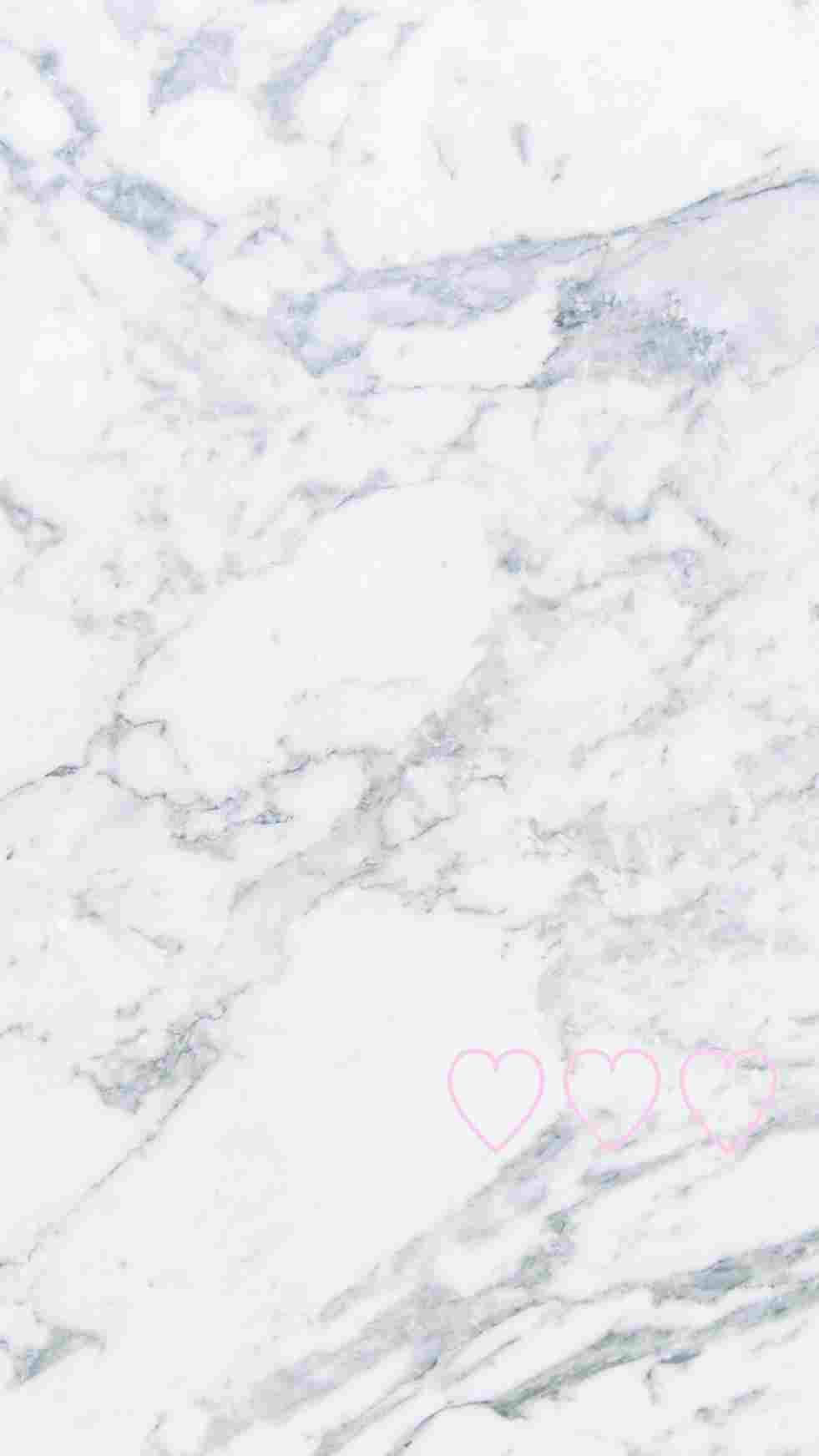 white marble, soft gray veins, iridescent blue highlights, HD Phone Wallpaper