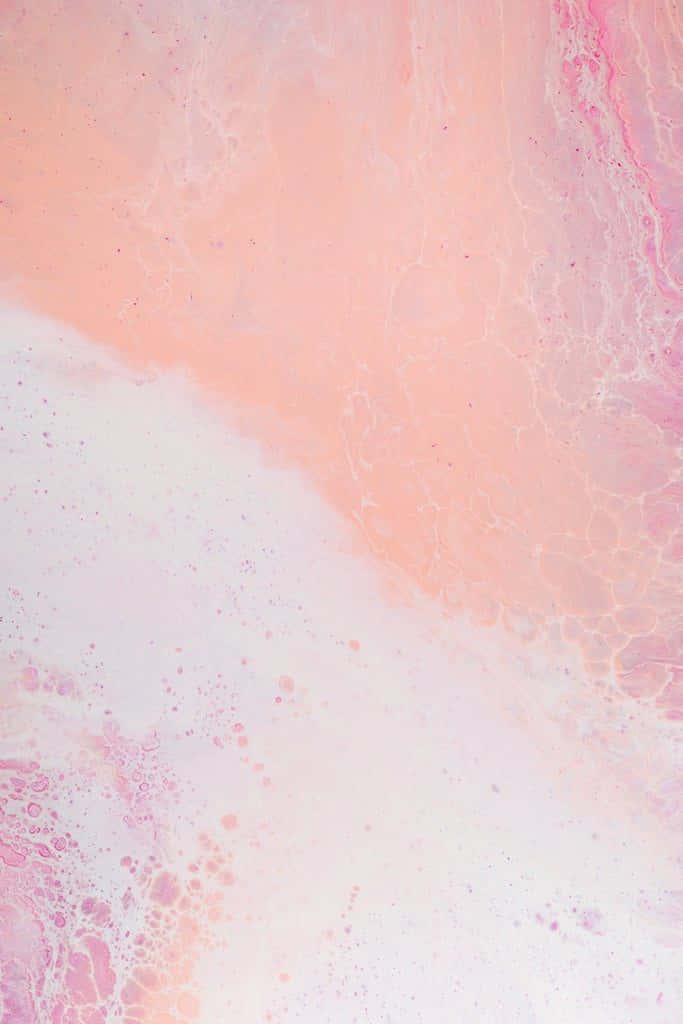 baby girl pink, soft pink, white liquid swirls, SD Phone Wallpaper