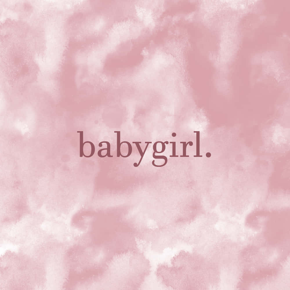 baby girl pink, pink outfit, soft pink watercolor texture, SD Desktop Wallpaper