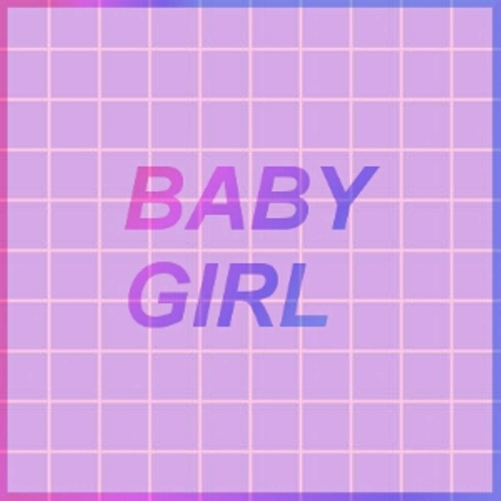 Baby Girl, purple checkers, soft purple grid, SD Desktop Wallpaper