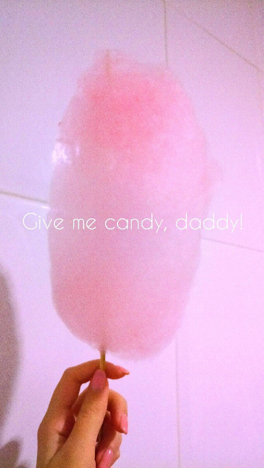 Baby Girl Aesthetic, pink cotton candy, soft pink tiled wall, HD Phone Wallpaper