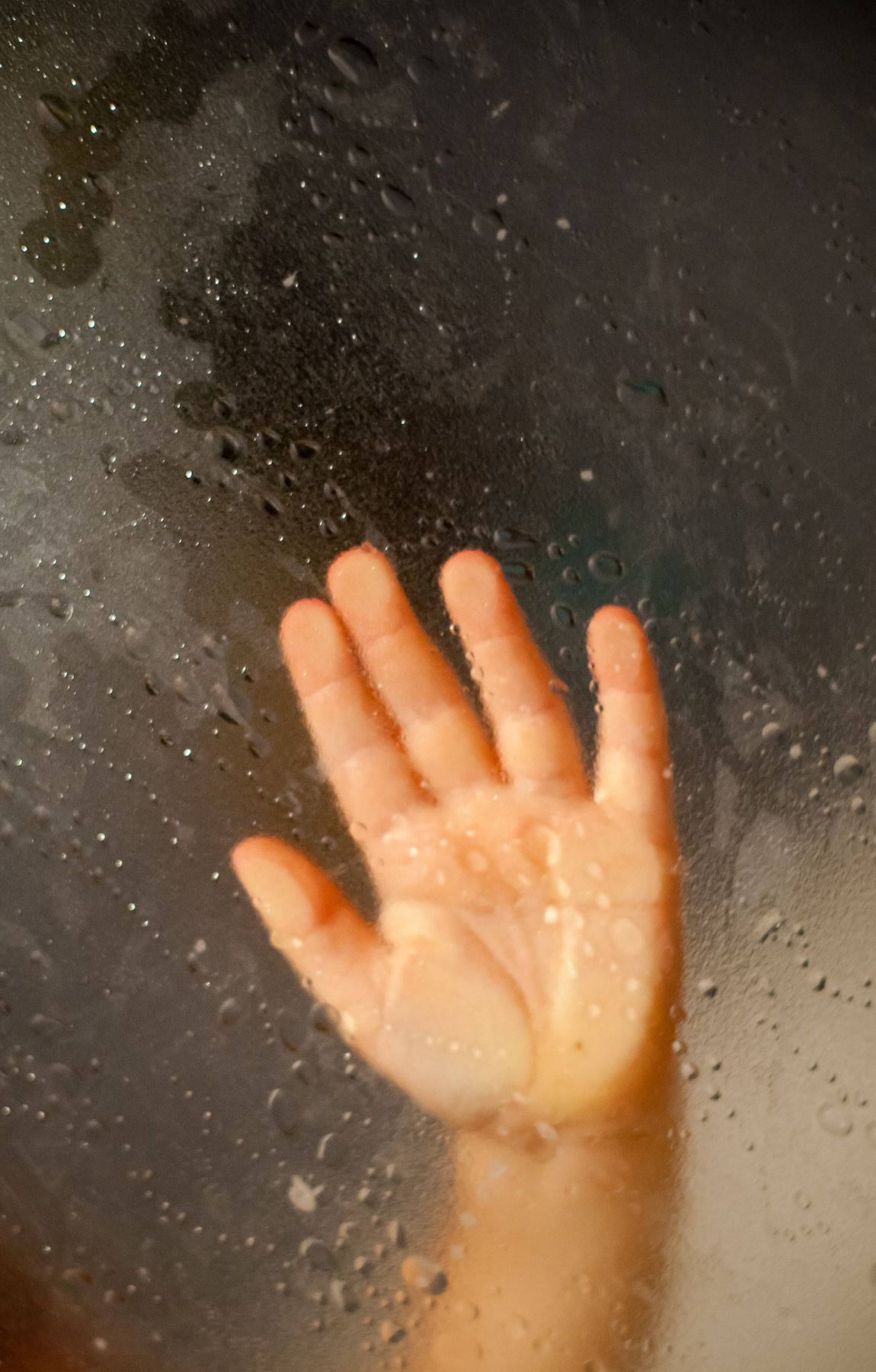 baby hand, rain-speckled window, soft warm light, HD Phone Wallpaper