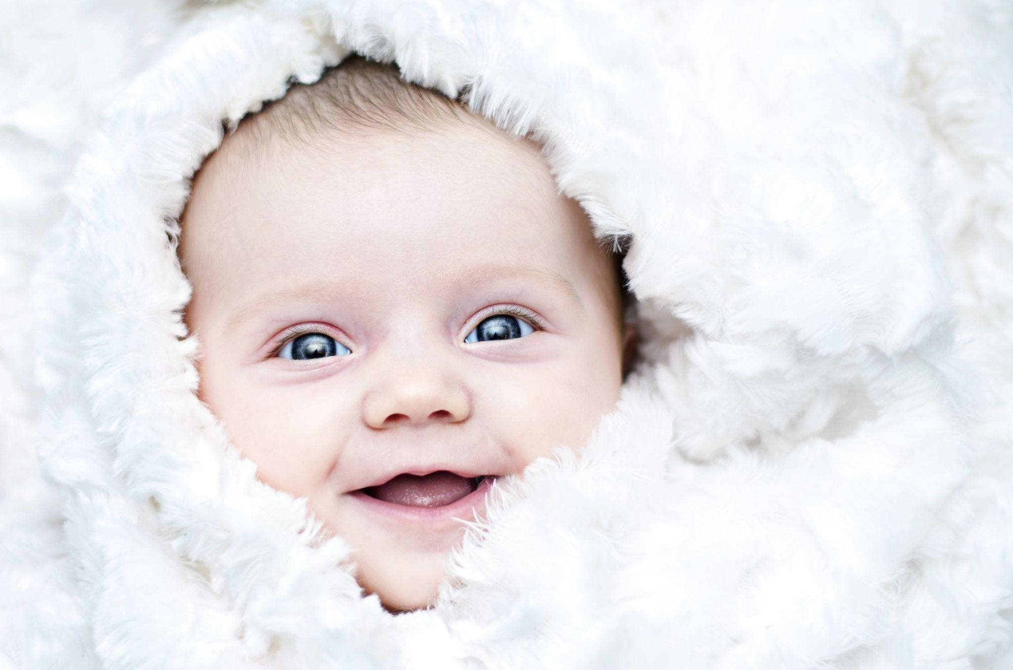 baby photography, newborn, bright blue eyes, Full HD Desktop Wallpaper