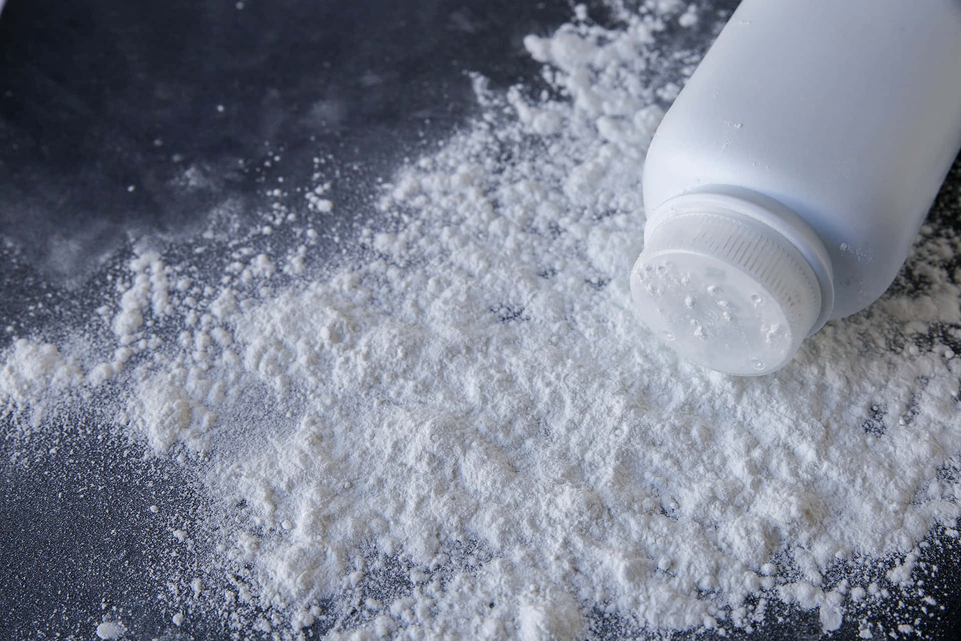 Baby Powder, white powder, dark textured surface, Full HD Desktop Wallpaper