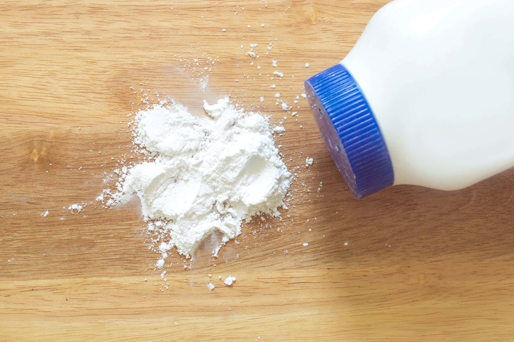 Baby Powder 2000, blue cap, white powder, Full HD Desktop Wallpaper