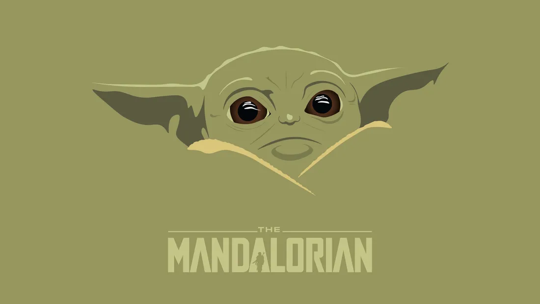 Baby Yoda Cartoon