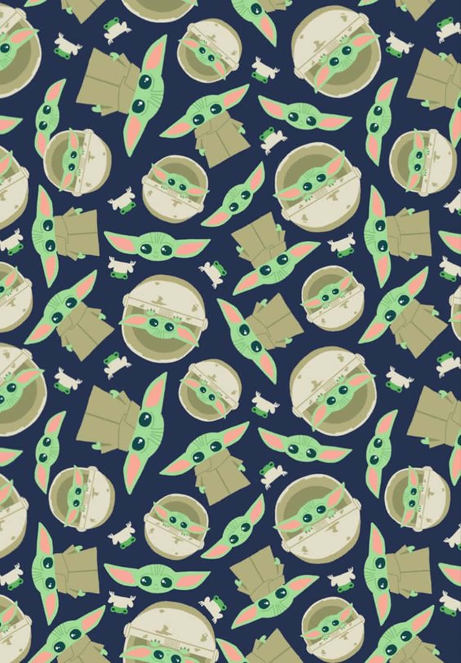 Baby Yoda, green, carrier, HD Phone Wallpaper