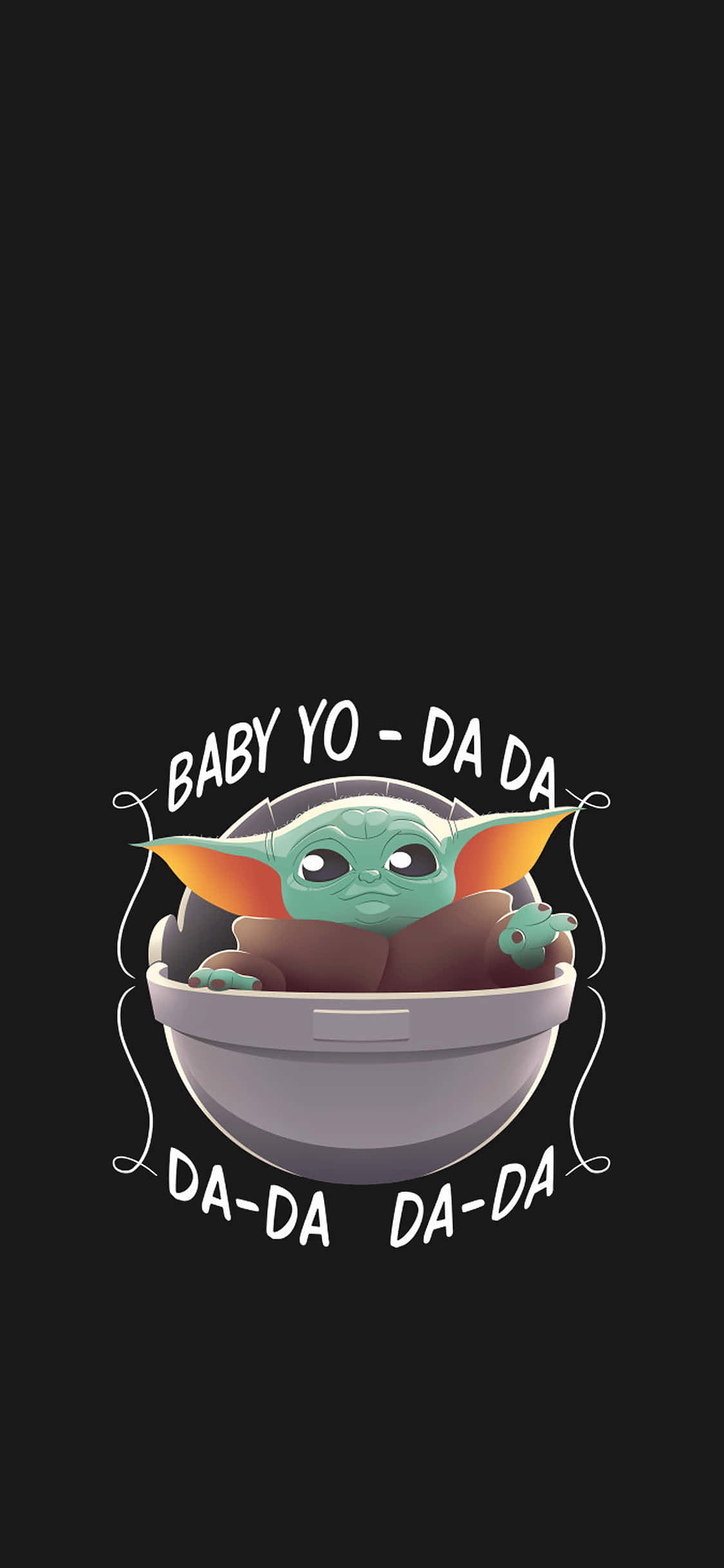 Baby Yoda, green, floating pod, Full HD Phone Wallpaper