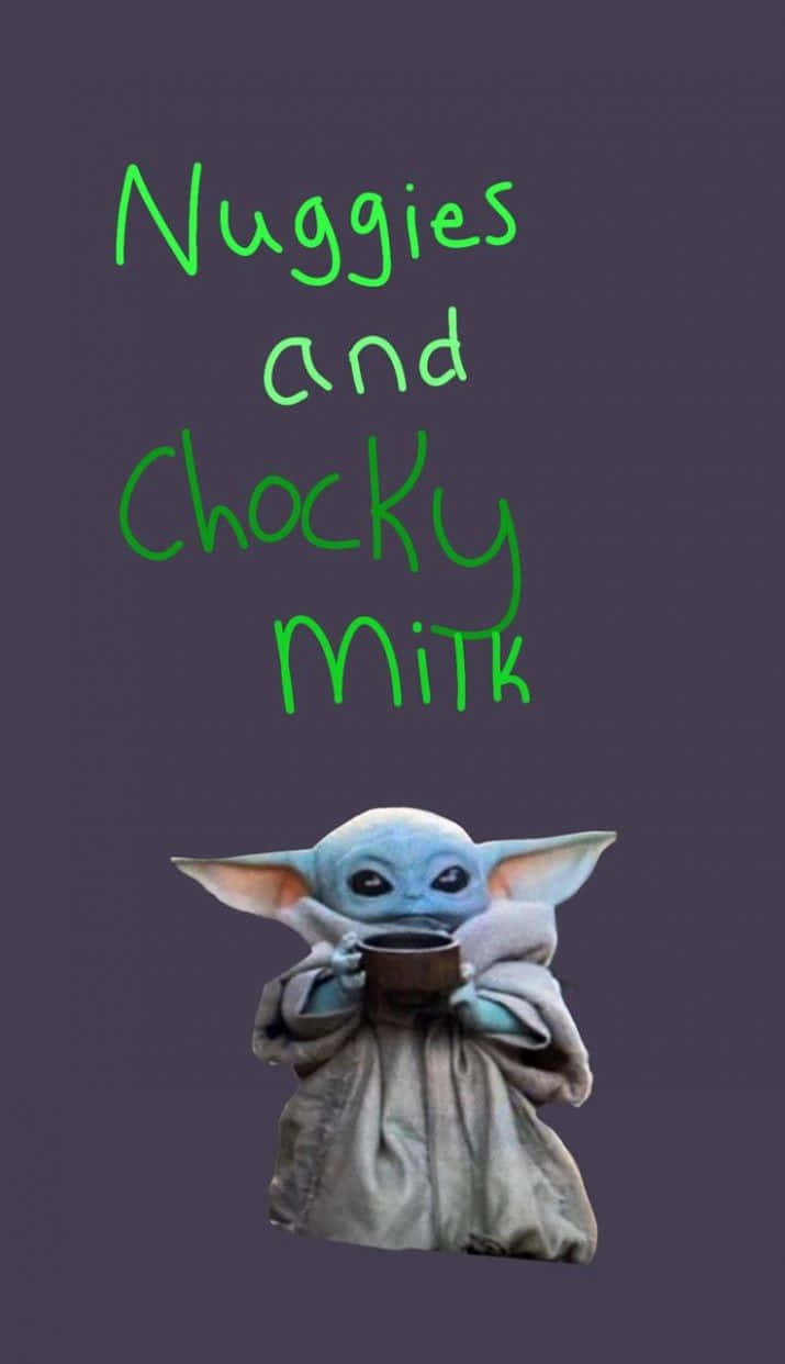 Baby Yoda, iPhone case, dark purple background, SD Phone Wallpaper
